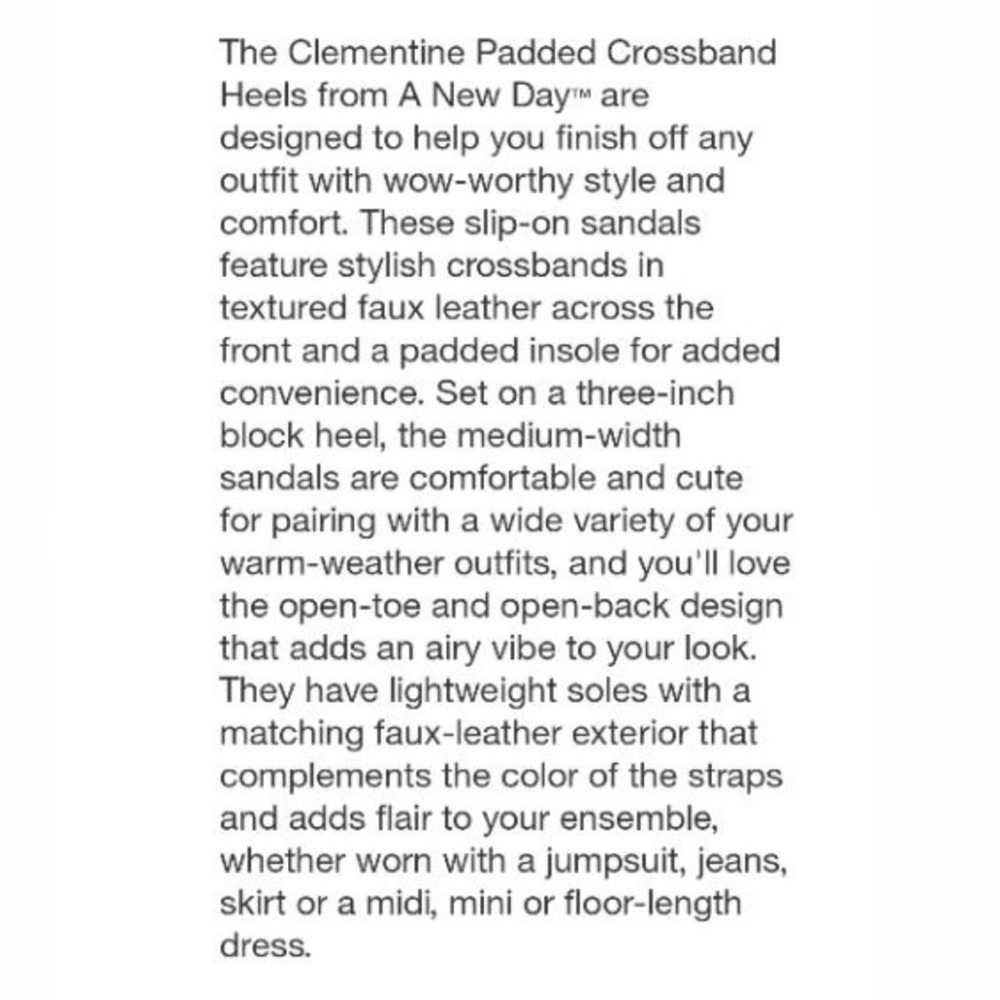 Women's Clementine Padded Crossband Heels - A New Day™ Dark Pink Size 6 - Picture 2 of 7